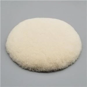 White Wool Polishing Pads